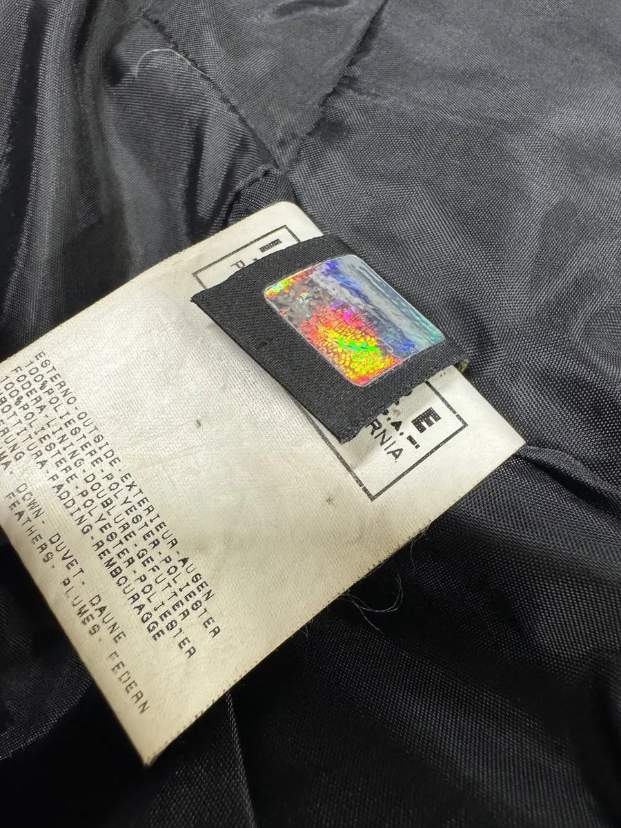 2000s Cavalli Black Harness Bondage Puffer Jacket EYACwkX 7