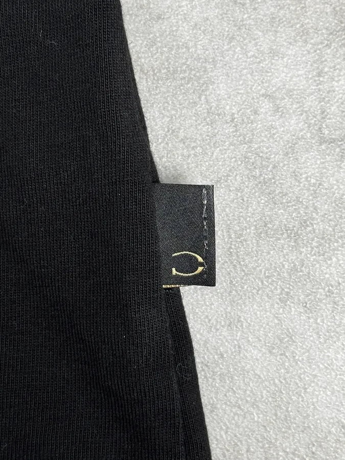 2000s Cavalli Black Henley Cargo T-Shirt cQFyGWL 7