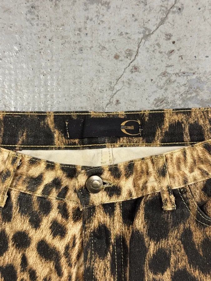 2000s Cavalli Black Leopard Pants ECglKzV 2