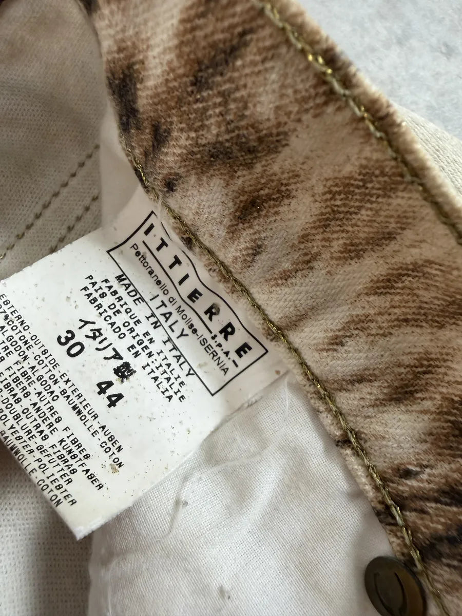 2000s Cavalli Black Leopard Pants SjMpHtK 7