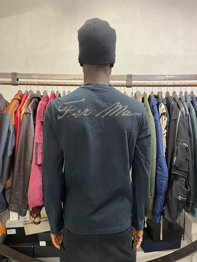 2000s Cavalli Black Leopard Print Graphic Longsleeves zAZmrqO 2