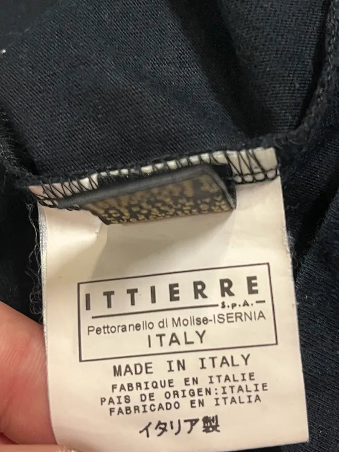 2000s Cavalli Black Leopard Print Graphic Longsleeves zAZmrqO 9