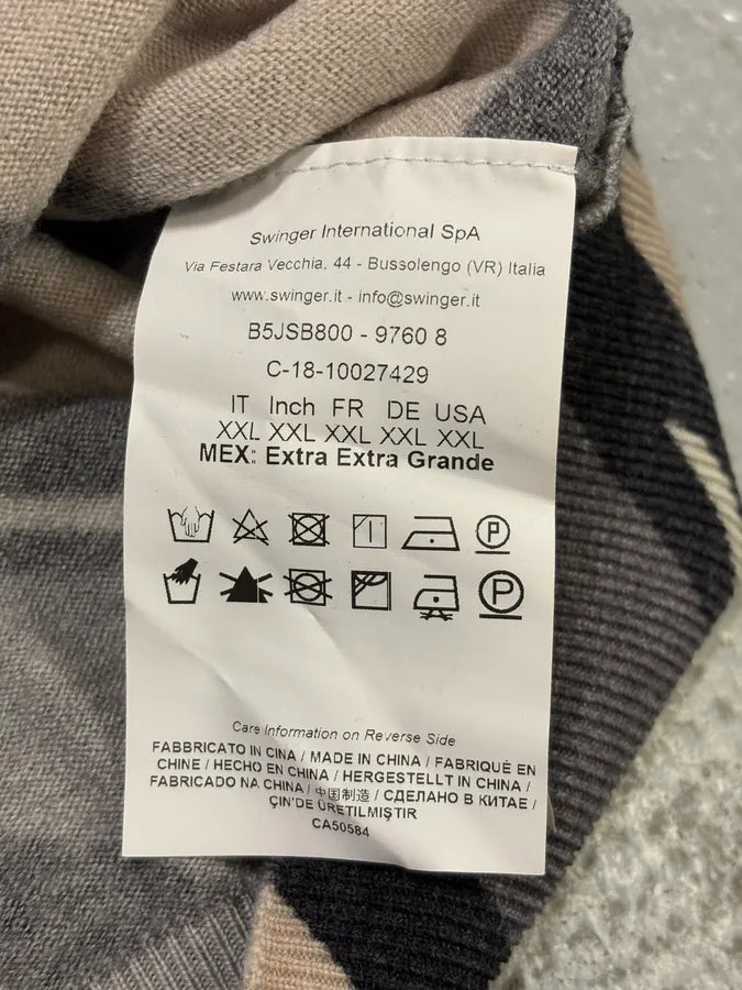 2000s Cavalli Black Panther Wool Environment Sweater wbMyxHB 8