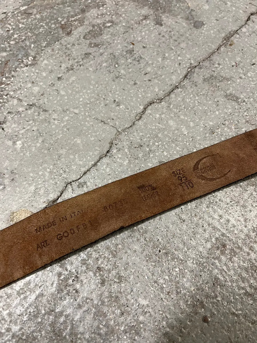 2000s Cavalli Black Pony Hair Leather Belt (OS) iPPeXCB 9