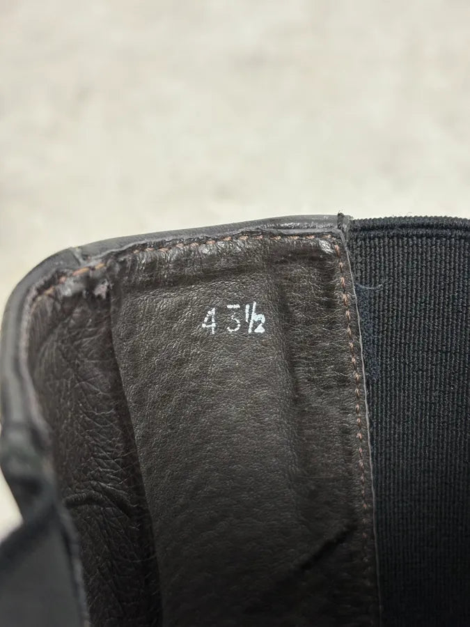 2000s Cavalli Black Python Leather Boots lpSollT 8