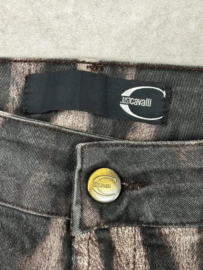 AW2011 Cavalli Black Shadows Slim Faded Pants YhjceaF 9