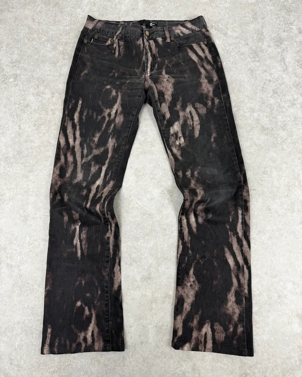 AW2011 Cavalli Black Shadows Slim Faded Pants YhjceaF 0