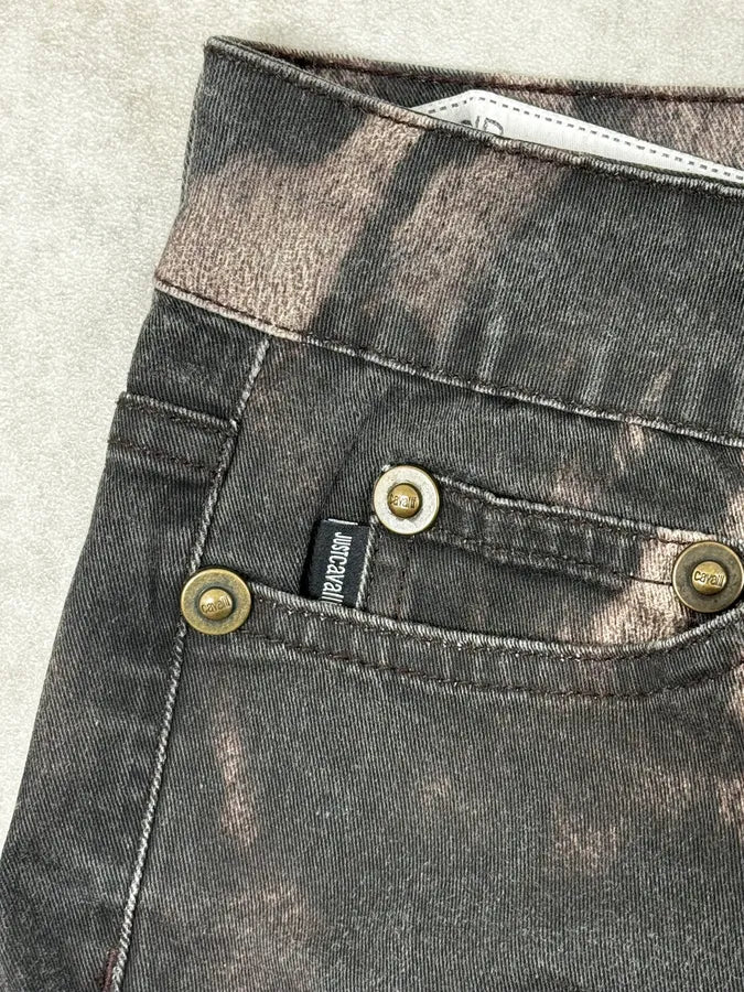 AW2011 Cavalli Black Shadows Slim Faded Pants YhjceaF 8