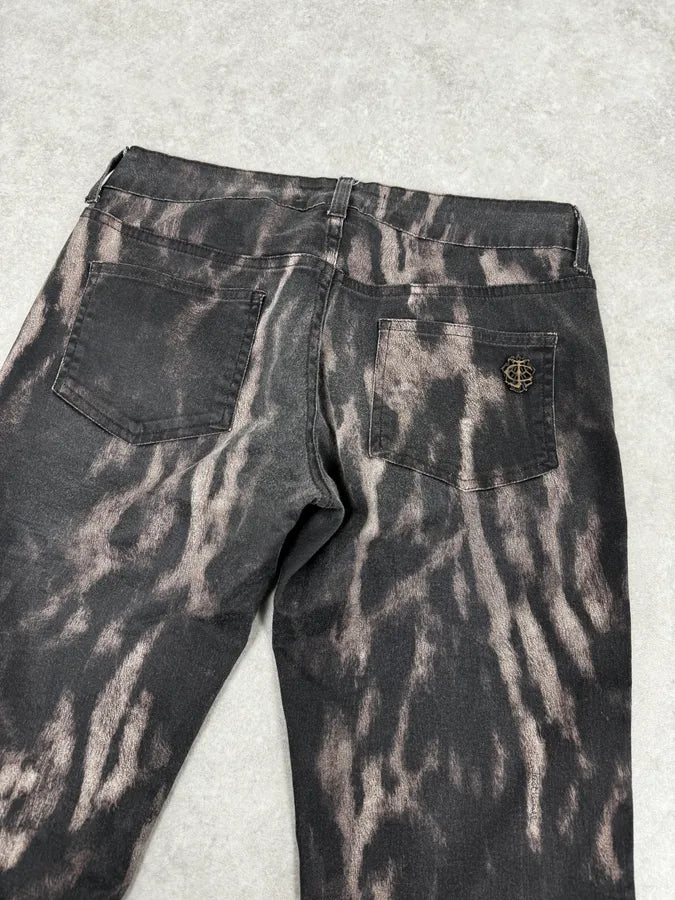 AW2011 Cavalli Black Shadows Slim Faded Pants YhjceaF 6