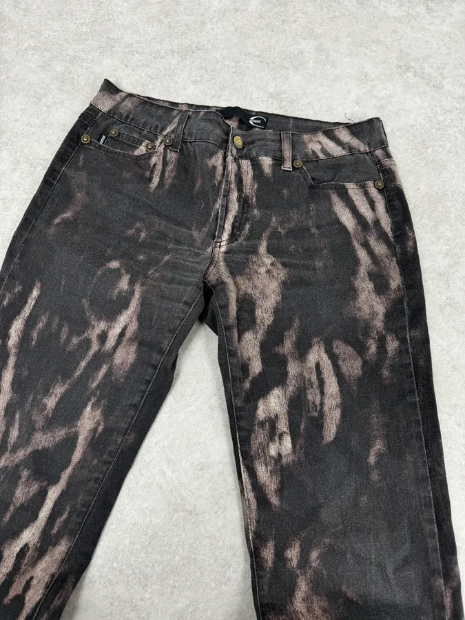 AW2011 Cavalli Black Shadows Slim Faded Pants YhjceaF 5