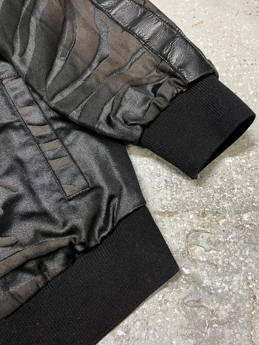 2000s Cavalli Black Solar Plexus Light Bomber Jacket (S/M) mWtLMOU 3