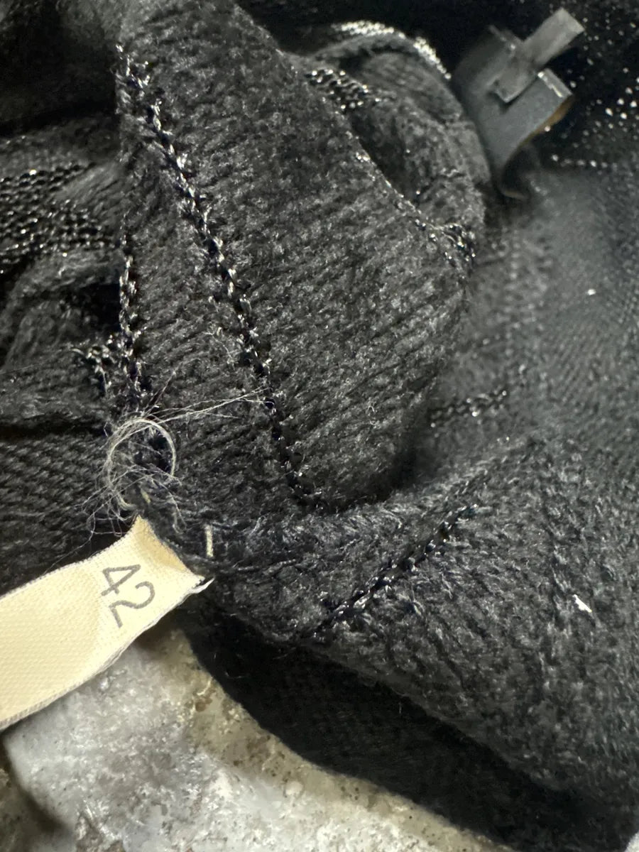 2000s Cavalli Black Stripes Wool Cardigan (S/M) gArmeuJ 5