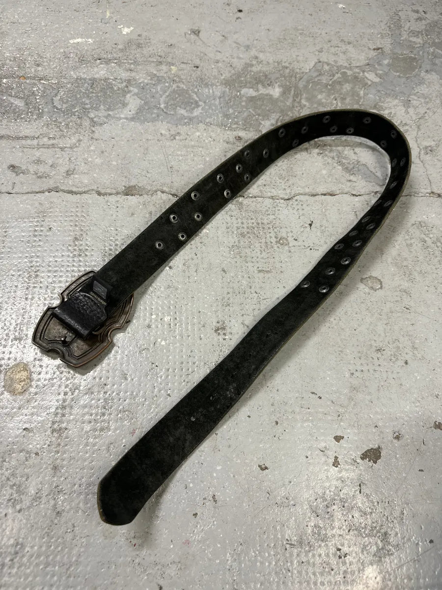 2000s Cavalli Black Studded Leather Belt LXKFcBo 4