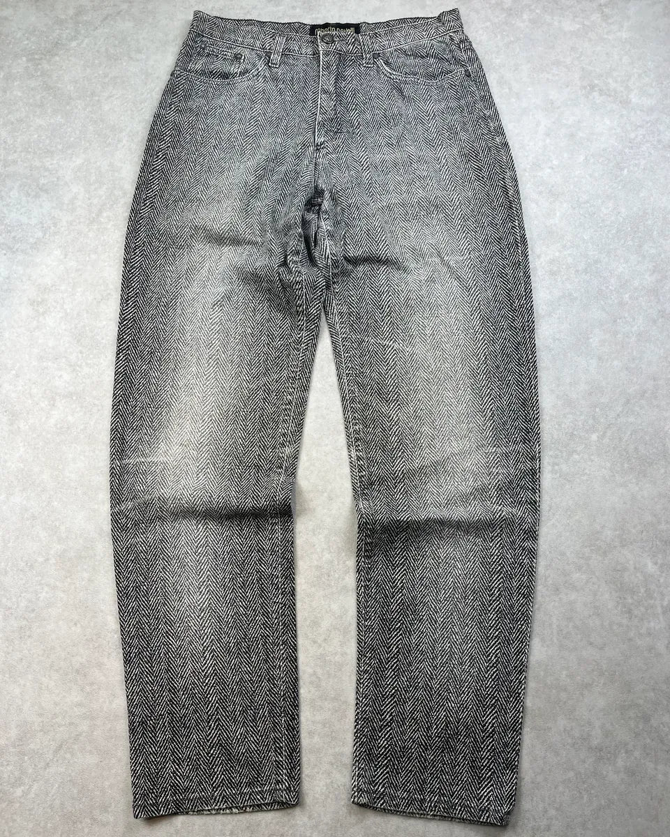 2000s Roberto Cavalli Grey Faded Pants tPInavz 0