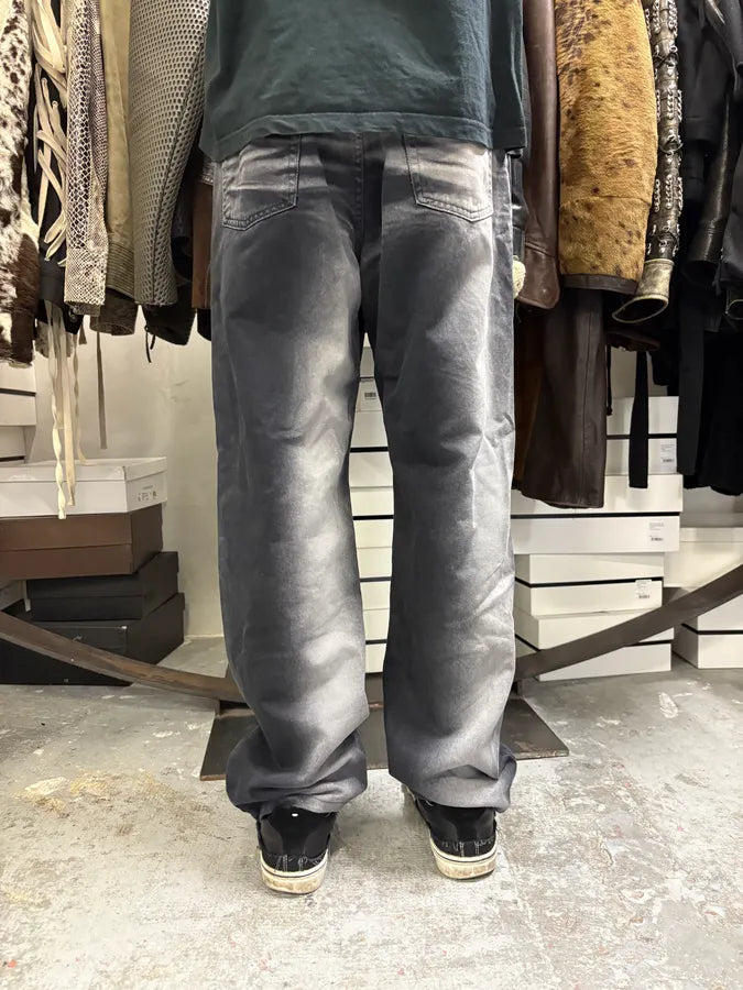 2000s Cavalli Black Vertical Gradient Pants uQmjzGz 3