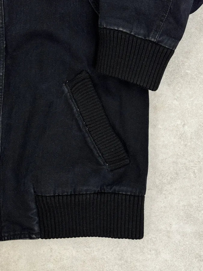 AW2004 Cavalli Dark Navy Astro Bomber Jacket PURfOlE 9