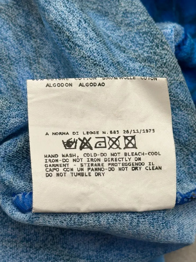 2000s Cavalli Blue Aqua Pattern Mesh Longsleeves YIHdAeO 12