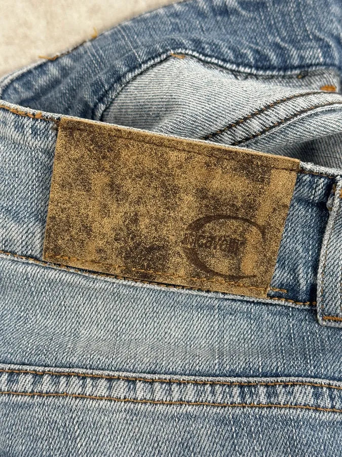 SS2007 Cavalli Blue Arabic Influence Denim Jeans fMIZPXs 10