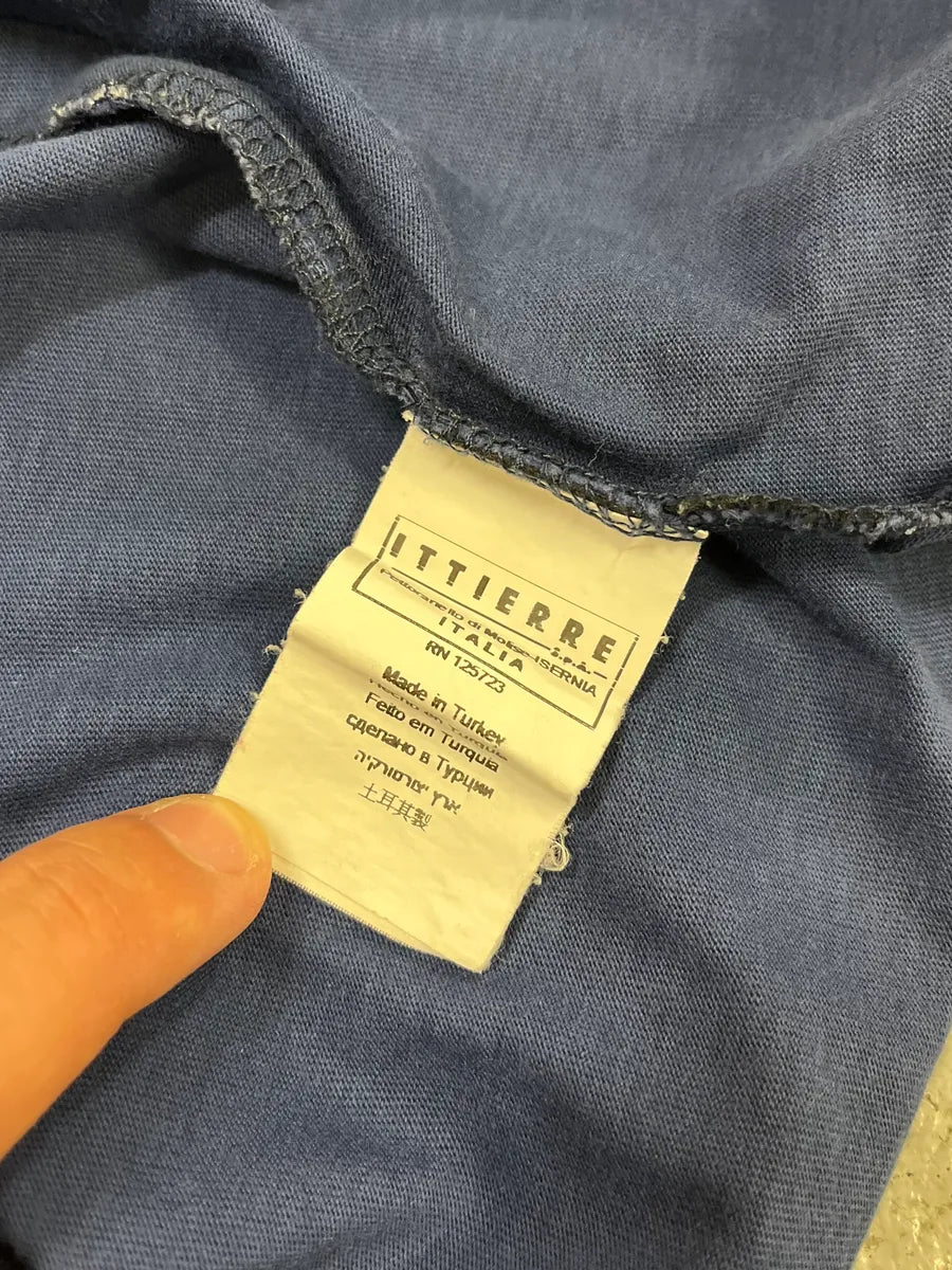 2000s Cavalli Blue Gun T-Shirt kYEutzM 9