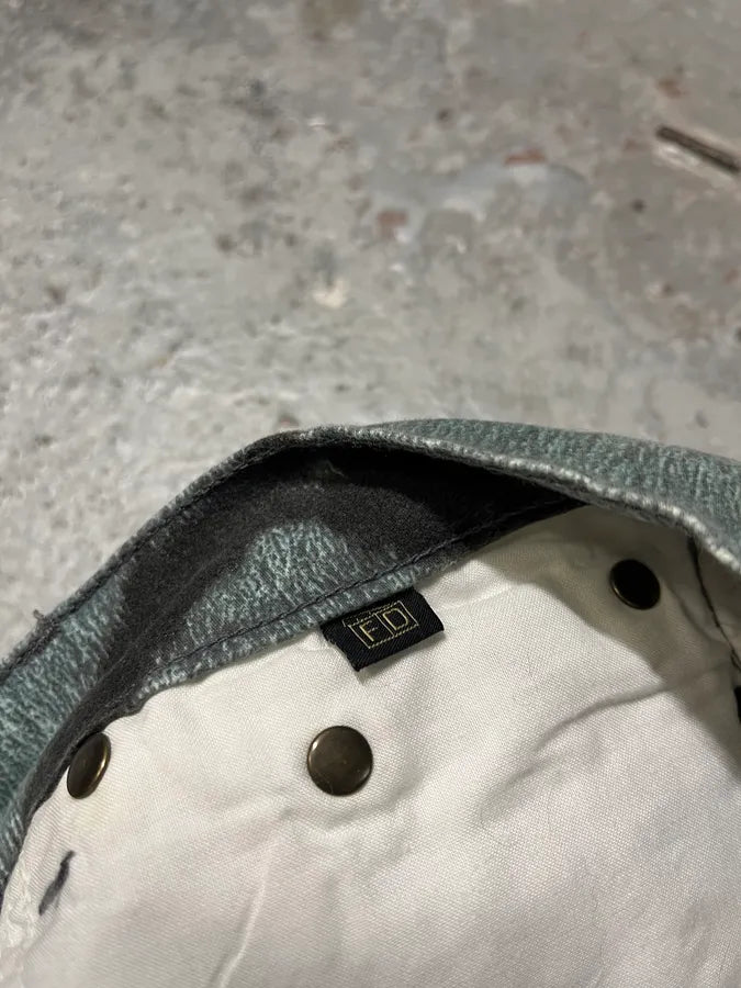 2000s Cavalli Blue Safari Savage Striped Pants (S/M) xICXpSL 13