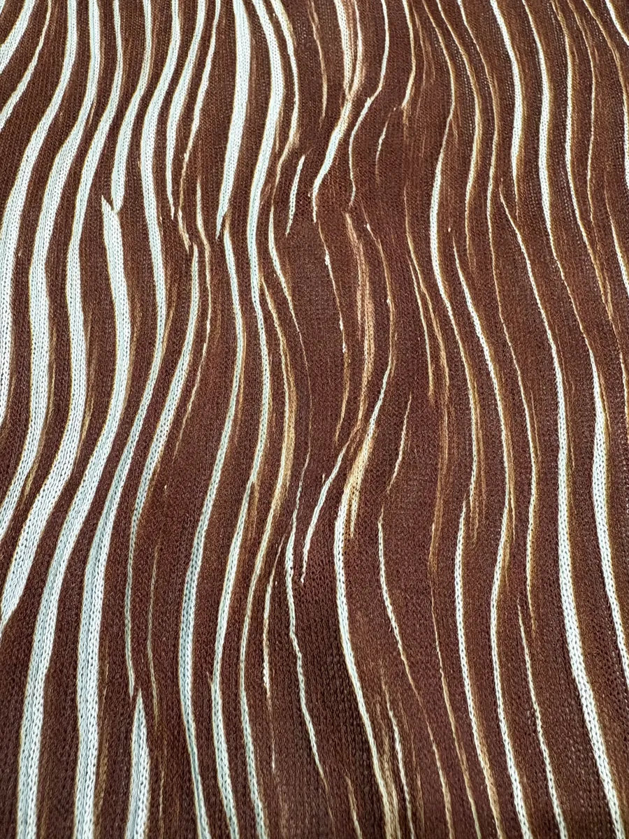 2000s Cavalli Blue Zebra Contemporary Cardigan (S) oMPsuJM 6