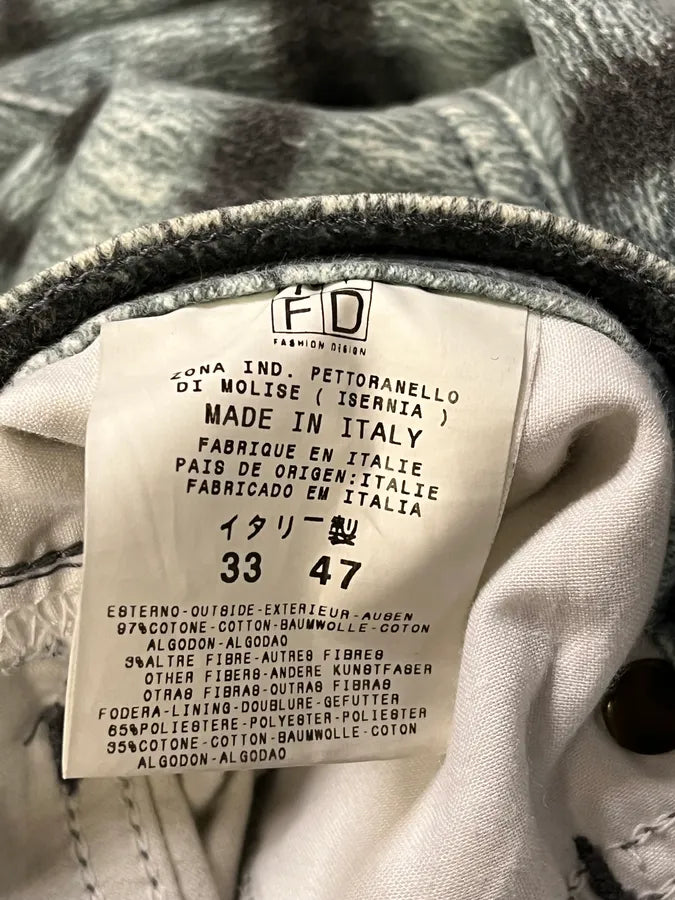 2000s Cavalli Blue Zebra Savage Pants jWpqTwa 11