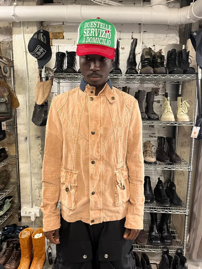 2000s Cavalli Bondage Beige Jacket XbtJJPg 1