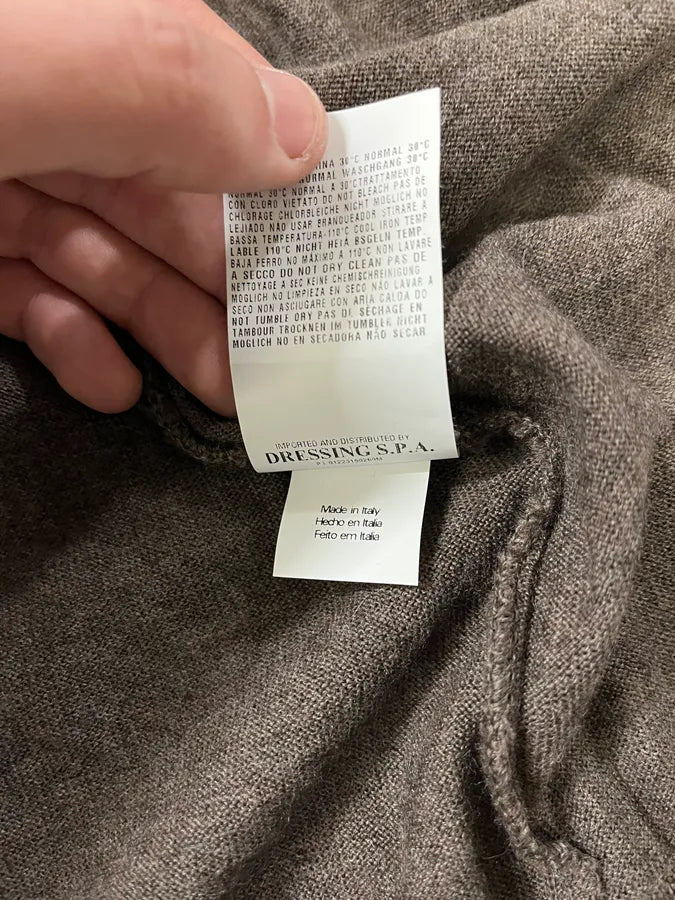 2000s Cavalli Bondage Brown Cardigan Vest Sweater yFQxdWV 10