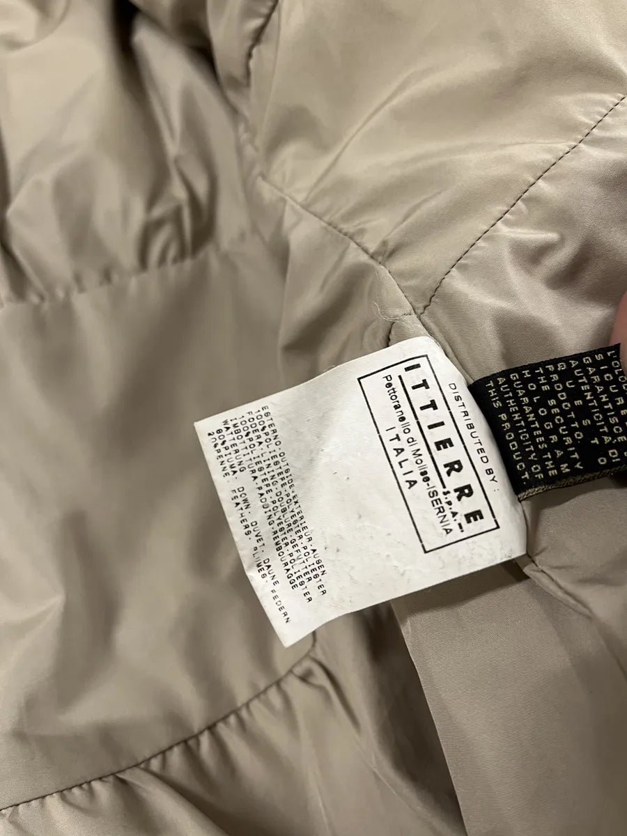 2000s Cavalli Bondage Strapped Beige Puffer Jacket (M) PNUXUbw 11