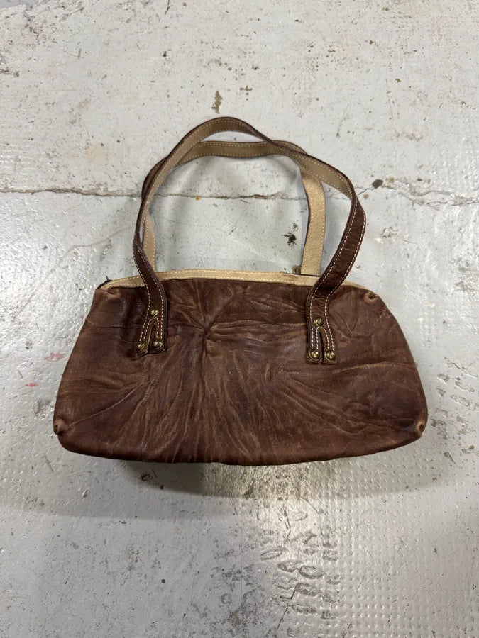 2000s Cavalli Brown Brut Handle Bag KuMBiuG 0