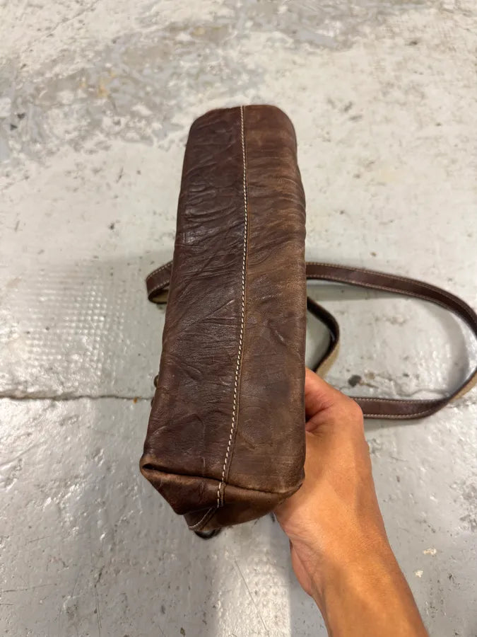 2000s Cavalli Brown Brut Handle Bag KuMBiuG 5