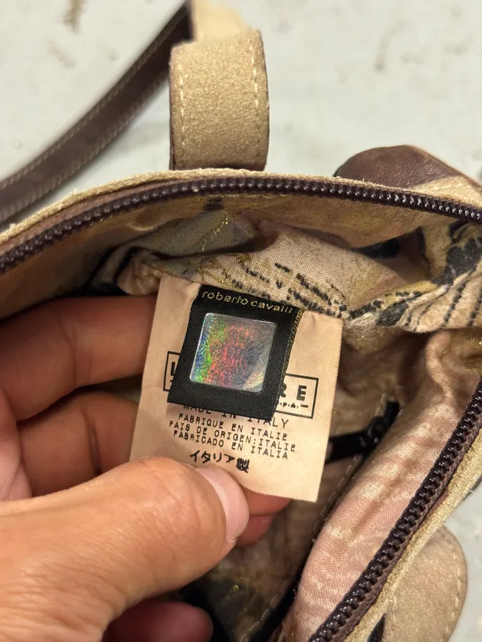 2000s Cavalli Brown Brut Handle Bag KuMBiuG 6