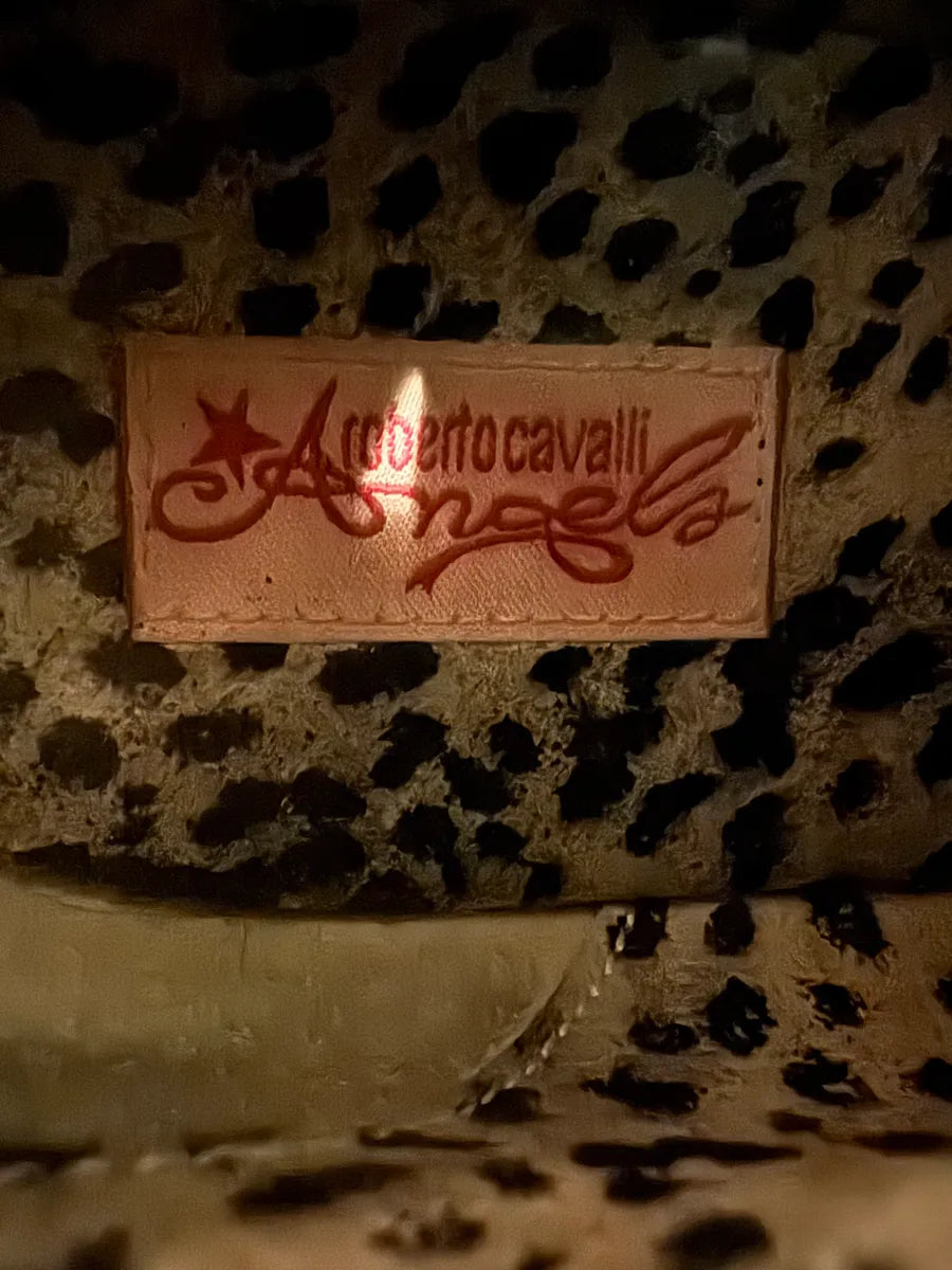 2000s Cavalli Brown Cow-Boy Ankle Leather Boots (40eu/us7) GpOrcFe 8