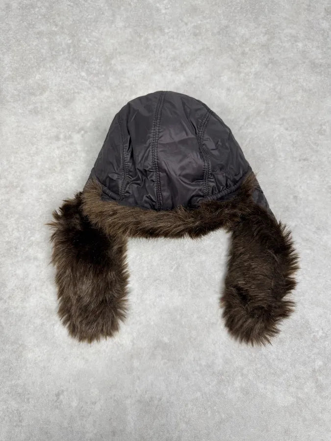 2000s Cavalli Brown Fur Chapka Hat OpqCbpi 5