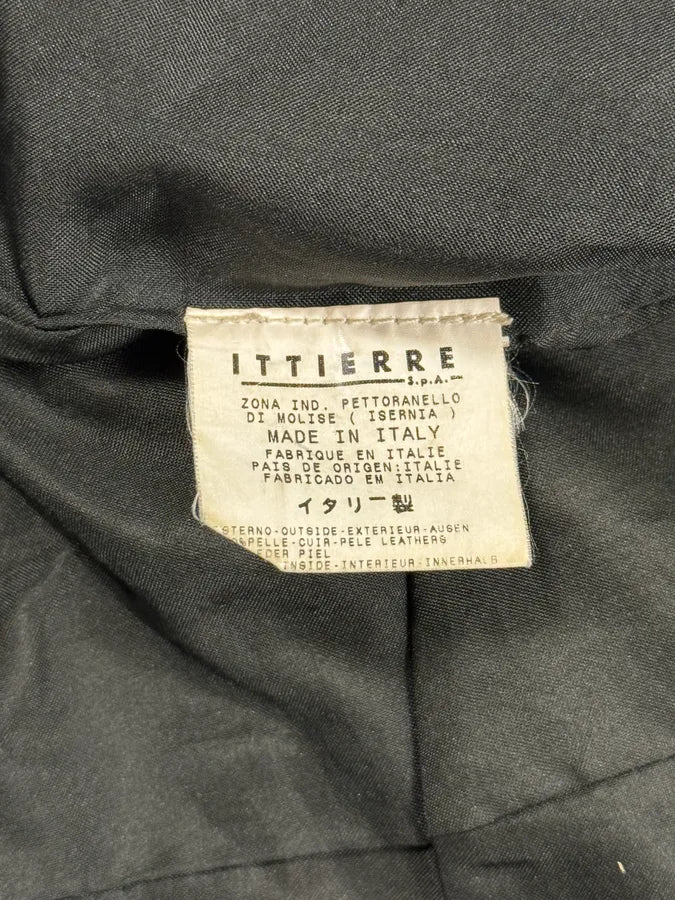 2000s Cavalli Grey Eroded Leather Trucker Jacket swHkcAn 12