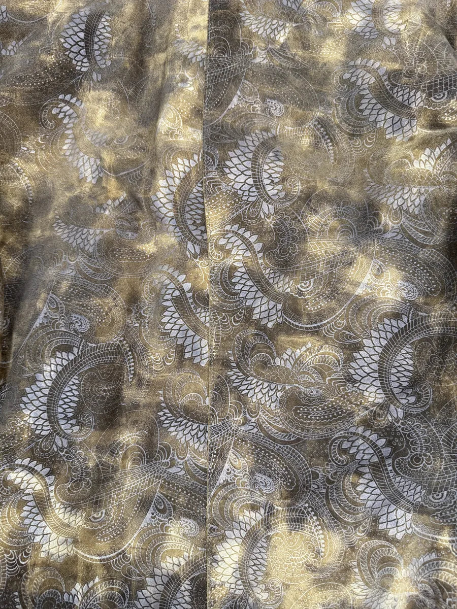 2000s Cavalli Brown Spiritual Dragon Faded Leather Premium Jacket qknsCpO 8