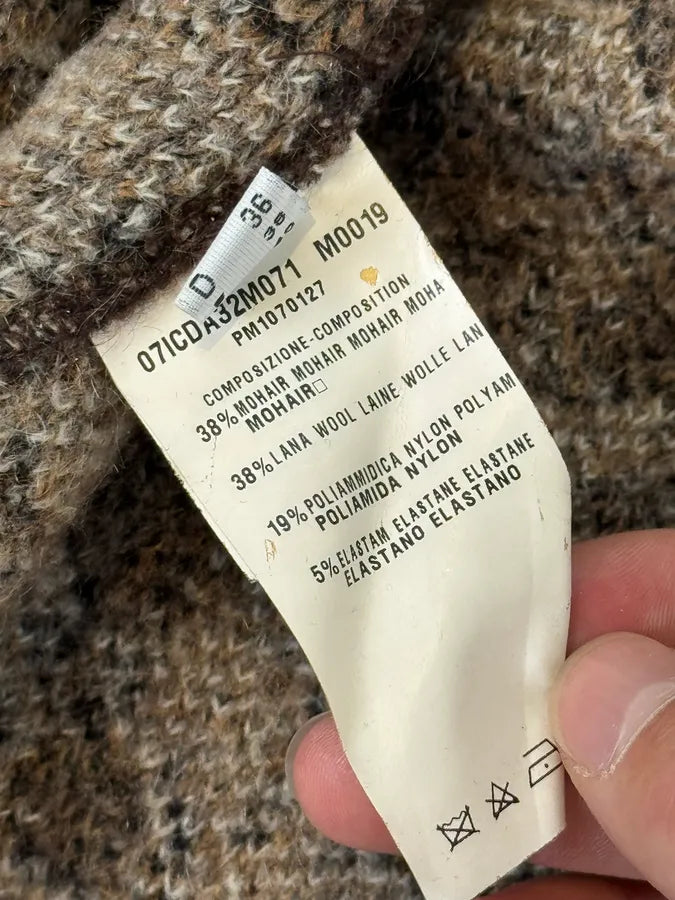 2000s Cavalli Class Leopard Wool Cardigan Jacket MrmSQNv 9
