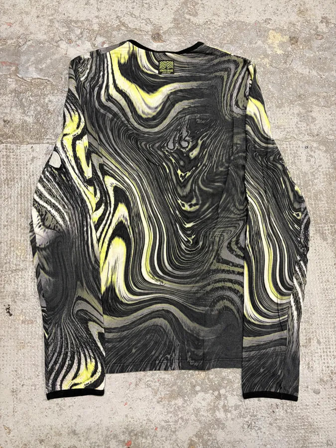 2000s Cavalli Contemporary Abstract Longsleeves OaTjFSX 3