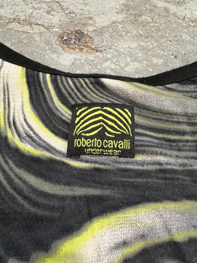 2000s Cavalli Contemporary Abstract Longsleeves OaTjFSX 5