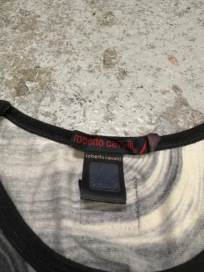 2000s Cavalli Contemporary Abstract Longsleeves OaTjFSX 6