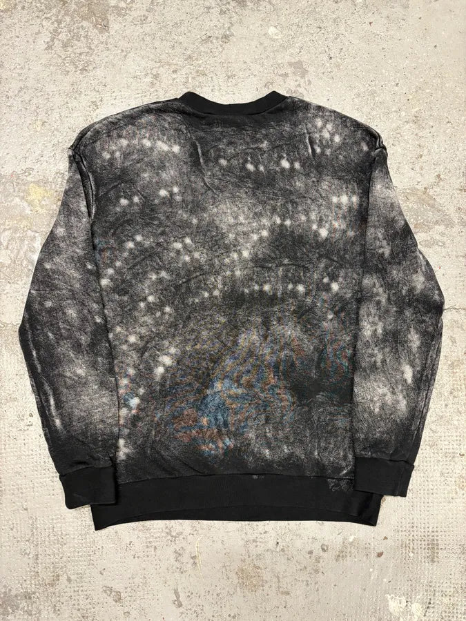 2000s Cavalli Cosmic Grey & Black Sweater hmWrodt 5