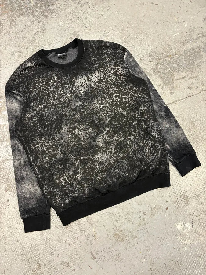 2000s Cavalli Cosmic Grey & Black Sweater hmWrodt 3