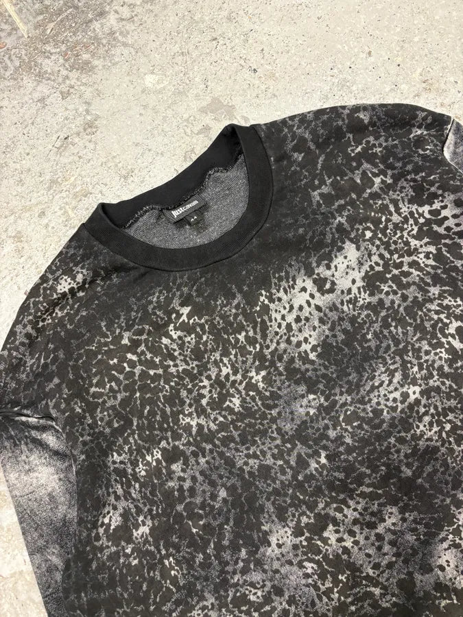 2000s Cavalli Cosmic Grey & Black Sweater hmWrodt 4