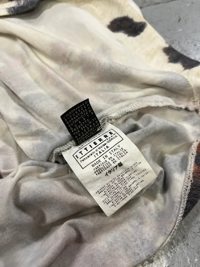 2000s Cavalli Cow Print Top Longsleeves (L) zNhOWSx 11