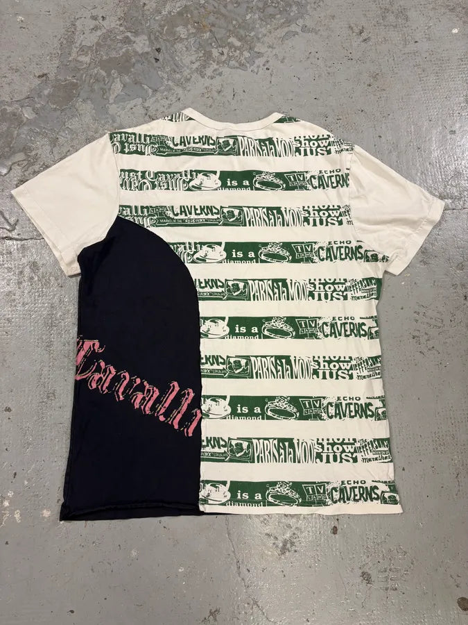 2000s Cavalli Crazy World White T-Shirt ZvmUnYe 5