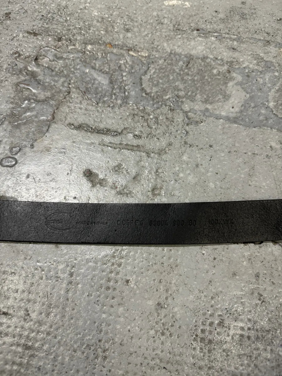 2000s Cavalli Crystal Effect Car Buckle Leather Belt (OS) rPpQGPf 7