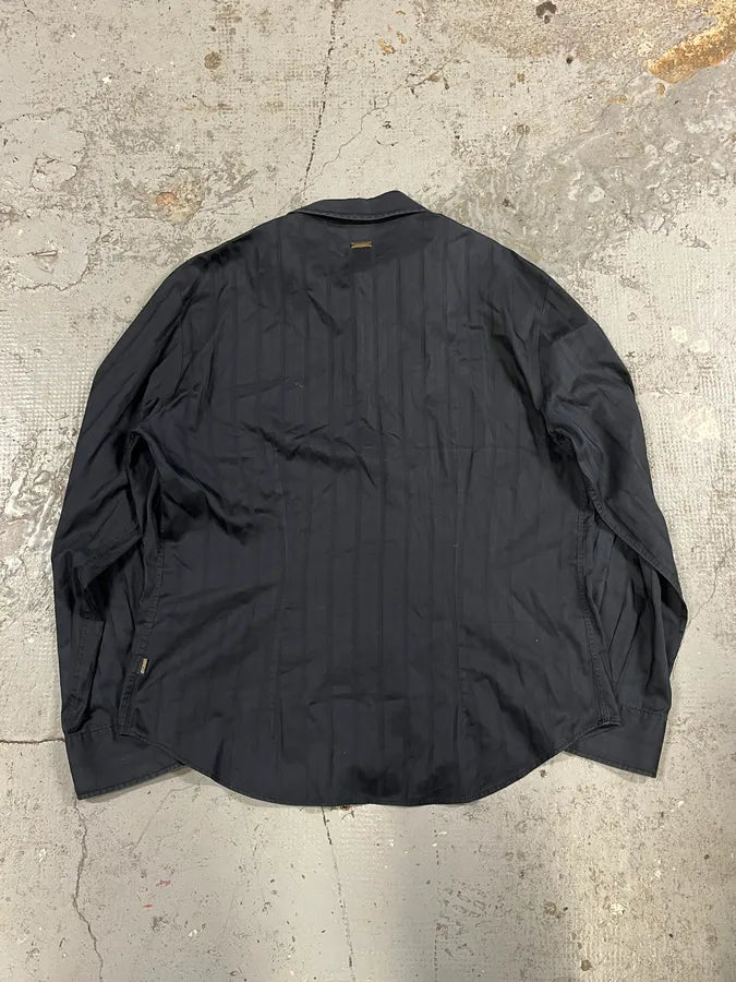 2000s Cavalli Dark Navy Light Shirt lYkfxes 5