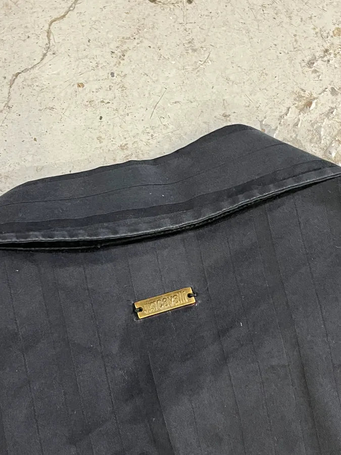 2000s Cavalli Dark Navy Light Shirt lYkfxes 7
