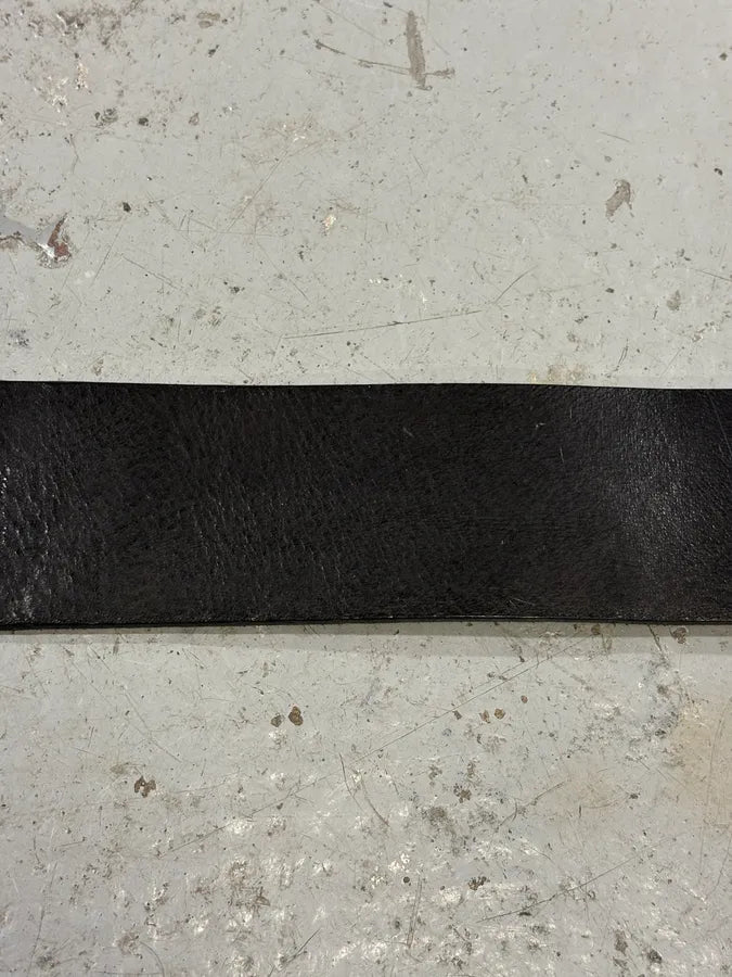 2000s Cavalli Deadskull Buckle Brown Leather Belt pArriOZ 5