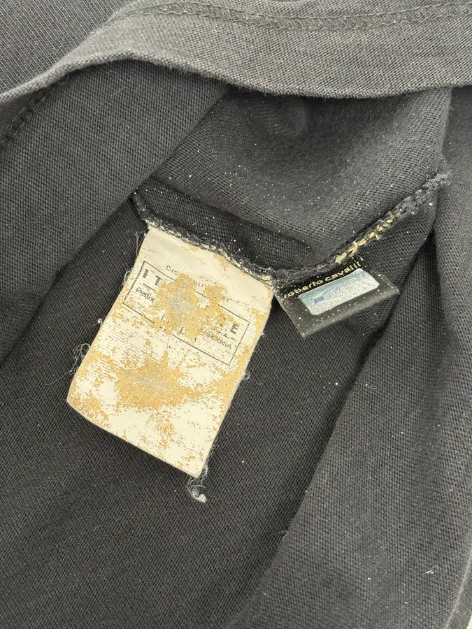 2000s Cavalli Dragon Black T-Shirt uOssUpn 9